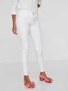 Tanya White Skinny Fit Denim Jeans