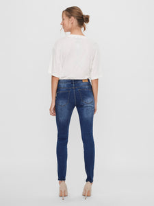 Hanna Skinny Distressed Denim Jeans