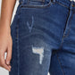 Hanna Skinny Distressed Denim Jeans