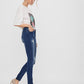 Hanna Skinny Distressed Denim Jeans