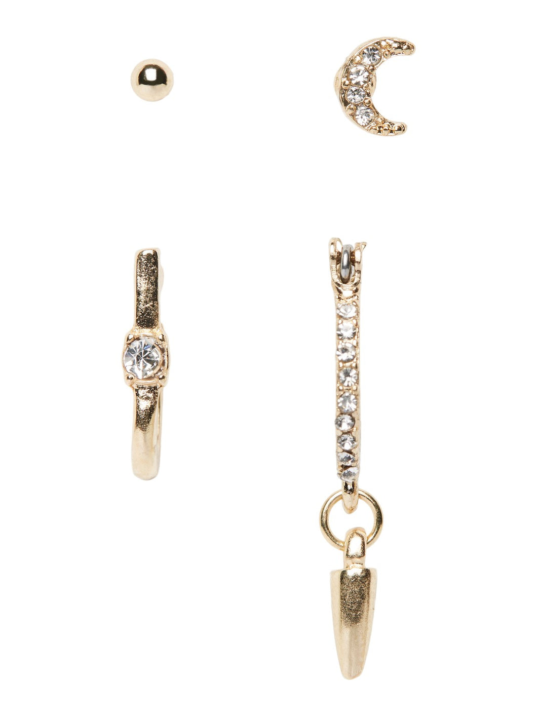 Neptune Gold Earings