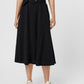Karma Midi Skirt Black