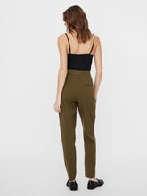 Load image into Gallery viewer, Vigga High Waisted Olive Trousers