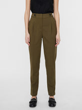 Load image into Gallery viewer, Vigga High Waisted Olive Trousers