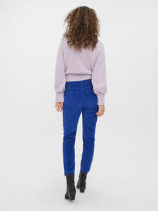 Brenda Corded Trousers Sodalite Blue