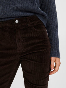 ONLINE ONLY Brenda Corded Trousers Coffee Bean